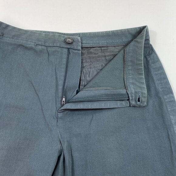 Vintage Womens Gray High-Waisted Casual Wear Pants Button Zipper Closure Size M - Picture 6 of 10